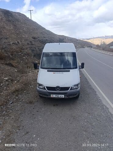 мерседес спринтер пассажирский продажа бишкек 3 куб: Mercedes-Benz Спринтер: 2003 г., 3 л, Механика, Дизель, Бус — 2