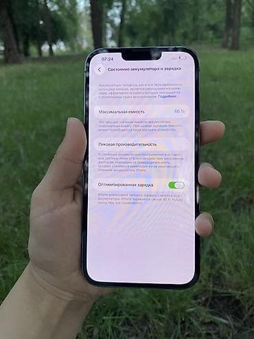 айфон про мах: IPhone 13 Pro Max, 256 ГБ, Alpine Green, 86 % — 4