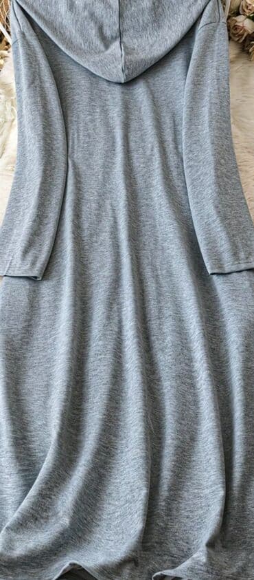 больших размеров одежда для полных: Повседневное платье, Осень-весна, Полиэстер, 4XL — 3