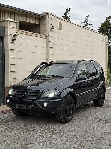 4х4 машина: Mercedes-Benz ML-Class AMG: 2001 г., 5.5 л, Автомат, Бензин, Седан — 1