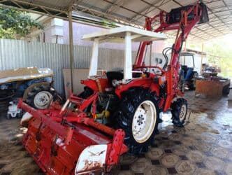 Мини-тракторы Mitsubishi: Компактный трактор Iseki TL2300 с навесной фрезой Характеристики и — 14