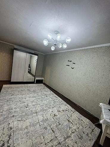 flat osh: 1 комната, 38 м², 104 серия, 4 этаж, Старый ремонт — 1