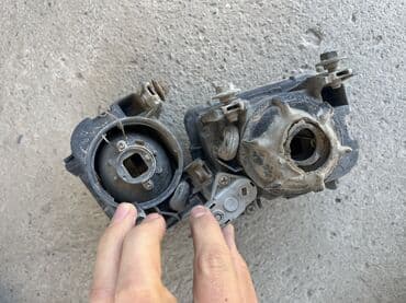 авто с последующим выкупом фит: Комплект противотуманных фар Subaru 2004 г., Б/у, Оригинал, Япония — 4