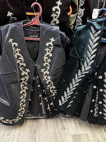 этно куртка: Другие жилеты XS, S, M, цвет - Черный — 5