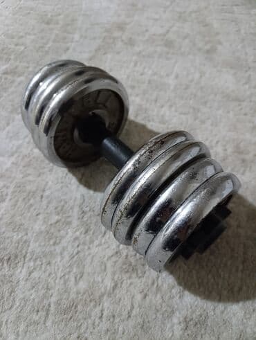 гантели наборные обрезиненные: Разборные гантели (пара), хромированные. 20 кг.Район Салиева — 9