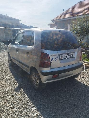 Унаа: Hyundai Atos: 2004 г., 1.1 л, Кол менен иштөөчү, Бензин, Хетчбек — 5
