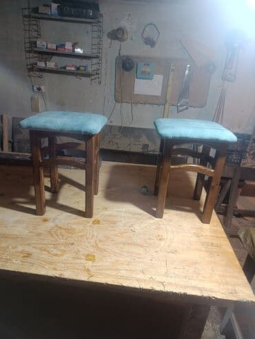 Стулья, табуретки: Кухонный стол, Новый, Прямоугольный, Нераскладной — 4