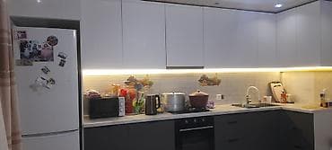 Кухонный гарнитур, цвет - Серый