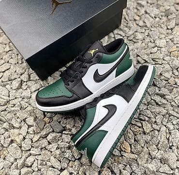 Босоножки, сандалии, шлепанцы: Мужские кроссовки, 40, 41, Air Jordan, Новый, цвет - Зеленый, Бесплатная доставка — 1