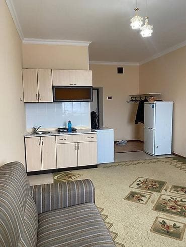 сдается квартира 6000сом: 1 комната, Агентство недвижимости, Без подселения, С мебелью частично — 1