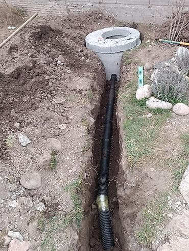 Сантехниктер: Монтаж наружной канализации и дренажа под ключ - Устройство траншей с — 4