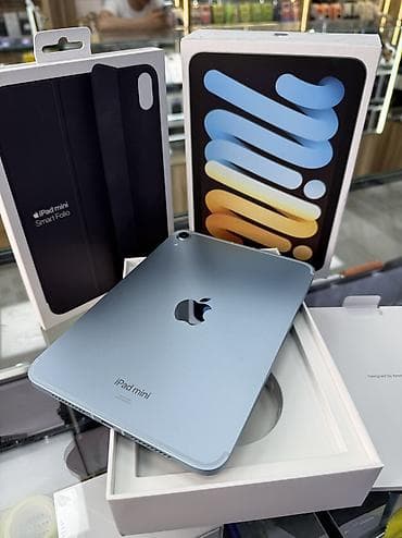 samsung flip3: Планшет, Apple, память 128 ГБ, 8" - 9", 5G, Б/у, Классический цвет - Голубой — 2