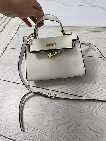 Классические сумки: Женская сумка мини формата с верхней ручкой и длинным регулируемым — 2