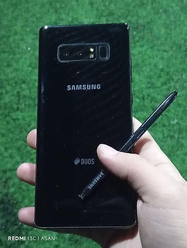 Samsung Galaxy Note 8, 64 ГБ, цвет - Черный, 2 SIM
