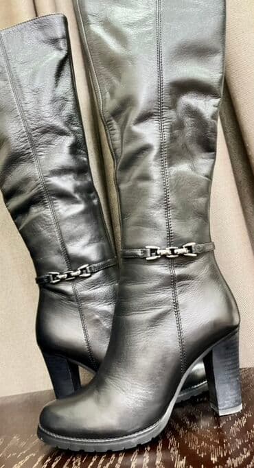 свадебное платье для беременных напрокат: Сапоги, 35.5, Новый, цвет - Черный, Бесплатная доставка, Платная доставка — 6