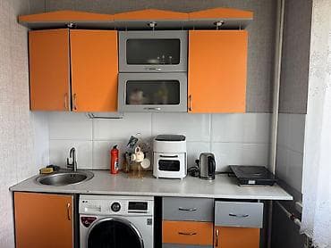 osh flat: 1 комната, 36 м², Кок-Жар мкр 106 серия, 5 этаж, Косметический ремонт — 2