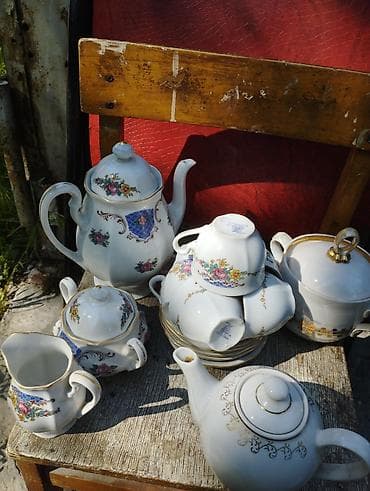 ярус посуда: Набор разной посуды для дома и дачи Состав: - Керамические и — 8