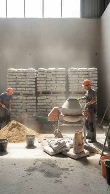 мешках: Портланд цемент, M-500 — 1