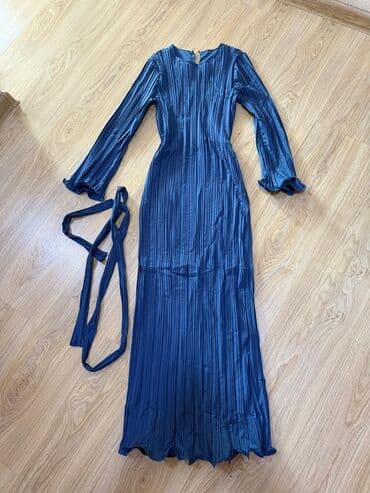 национальные украшения бишкек: Повседневное платье, Китай, Лето, Длинная модель, Лапша, M — 2