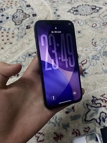 pixel 9a: IPhone 12, 128 ГБ, Синий, Чехол — 4