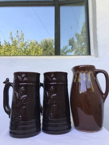 Посуда глинянная. Стоимость 300 сом каждая. Торг возможен at lalafo.kg Посуда глинянная. Стоимость 300 сом каждая. Торг возможен