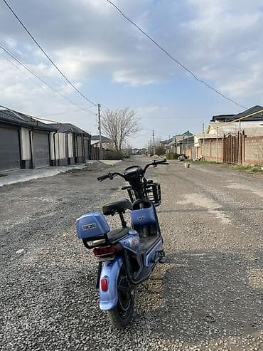 детский электро скутер: Электровелосипед/электроскутер городского типа SK8 - Компоновка — 3