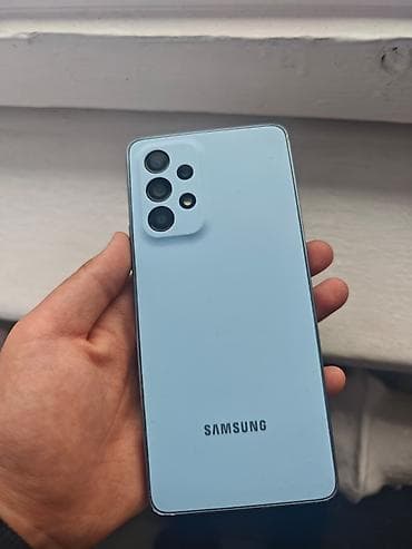 xbox one shop: Samsung Galaxy A53 5G, Б/у, 128 ГБ, цвет - Голубой, 1 SIM, 2 SIM, eSIM — 6