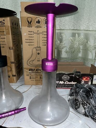 работа бишкек бармен: Кальян Mr.Eds BOSS (модель E29) - Современный дизайн с алюминиевой — 4