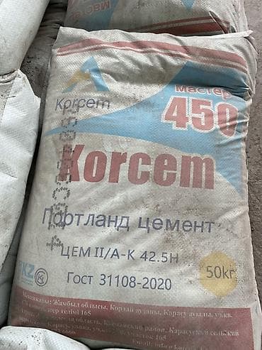 Korcem цемент, M-450, 50 кг/м³