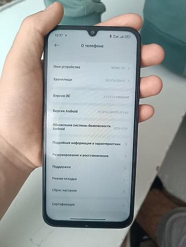 рация кенвоод: Redmi, Redmi 15C, Колдонулган, 128 ГБ, түсү - Кара — 3
