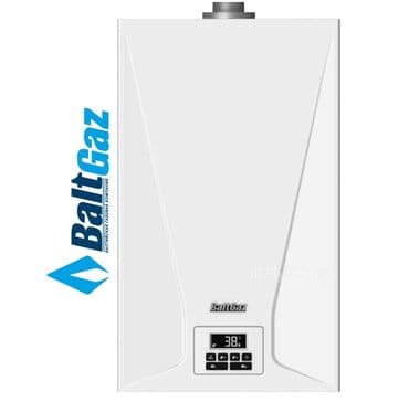 напольные газовые котлы: Котел отопительный газовый настенный двухконтурный, с принудительной — 1