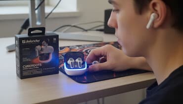 беспроводное оборудование: Вакуумные, Defender, Новый, Беспроводные (Bluetooth), Для детей — 1