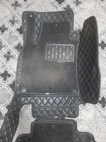 5D Экокожа Полики Для салона Lexus, цвет - Черный, Б/у — 2