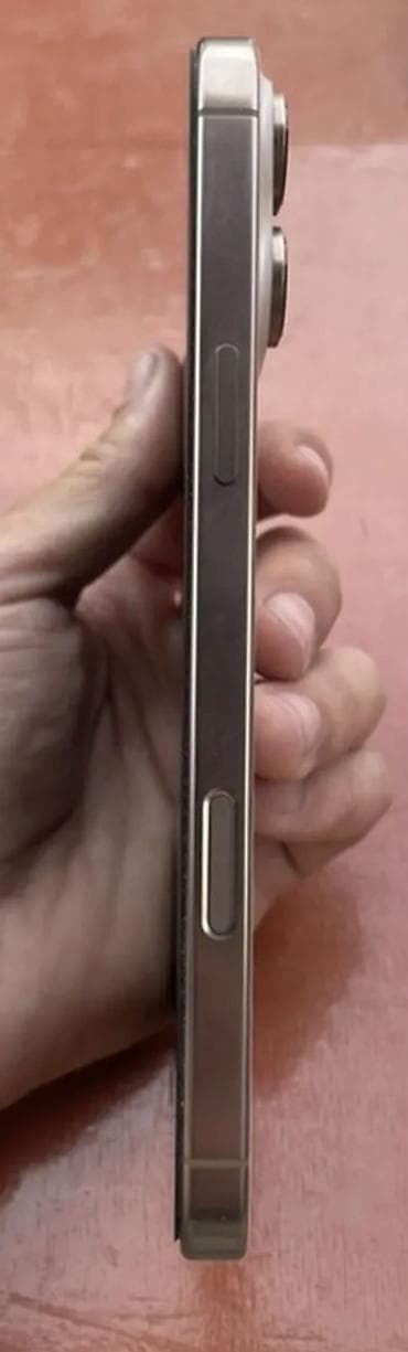 switch oled: IPhone 16 Pro Max, Б/у, 256 ГБ, Natural Titanium, 89 % — 2