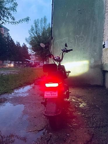 honda cappa: Электрический скутер Tec Bike - Компоновка: городской электроскутер с — 2
