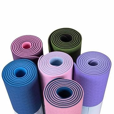 Коврики для йоги и фитнеса из TPE (Thermo Plastic Elastomer). -
