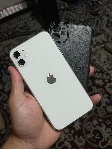 redmi note 7: IPhone 11, Новый, 64 ГБ, Белый, Чехол, 79 % — 9