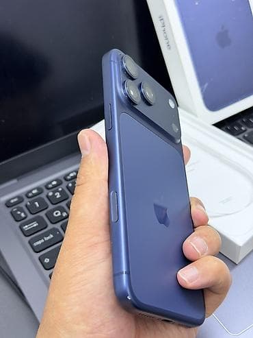 epix pro gen 2: IPhone 17 Pro Max, Б/у, 256 ГБ, Синий, Коробка, 100 % — 8