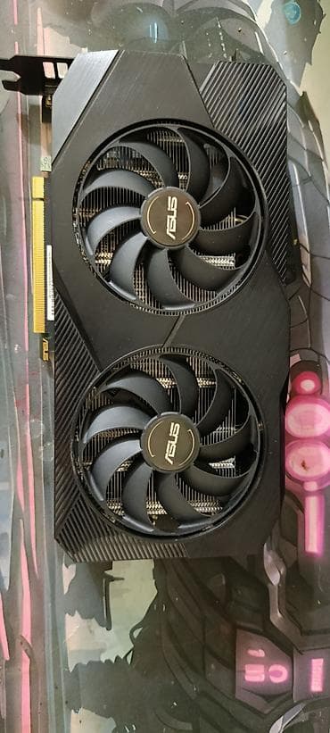 Блоки питания: Видеокарта, Б/у, Asus, GeForce RTX, 6 ГБ, Для ПК — 1