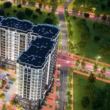 2 комнаты, 61 м², Кок-Жар мкр Элитка, 2 этаж, ПСО (под самоотделку) — 4