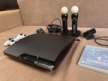 ps3 sony: Игровая приставка Sony PlayStation 3 Slim (модель CECH-2004B) — полный — 2