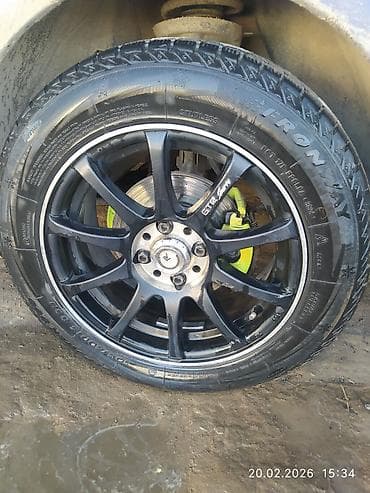 mitsubishi lancer 2005: Литые Диски R 15 Volkswagen, Комплект, отверстий - 4, Б/у — 1