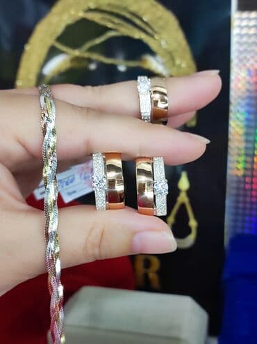 свадебные платья от производителя: Набор украшений, Проба 925, Женские, Новый — 1