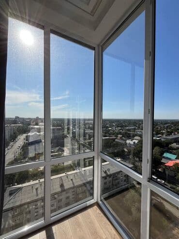 элитный дом ош: 2 комнаты, 63 м², Элитка, 15 этаж, Евроремонт — 9