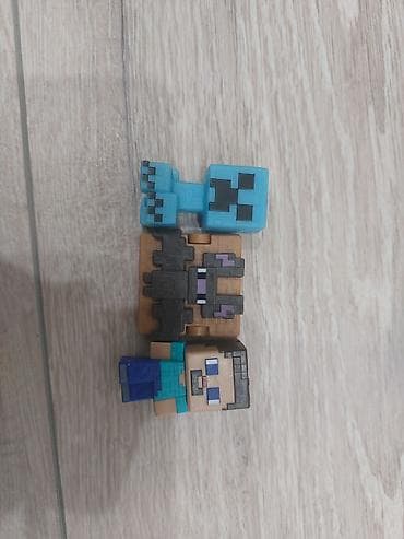 фигурка из warcraft: Набор фигурок по мотивам Minecraft. Состав: - Стив (классический — 1