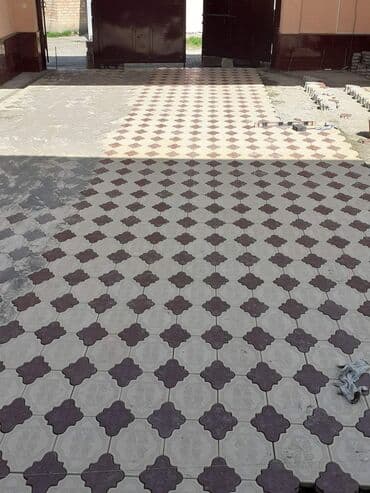 брусчатка бишкек дом брусчатки'' тротуарная плитка бордюры бишкек: Укладка брусчатки Бишкек Укладка брусчатка всех видов. Любых объемов — 4