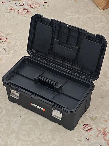 Электроинструменты: Вибрационная шлифмашина Worx WU646 + комплект наждачек + короб - Тип — 6