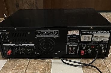 hercules mp3 e2: Транзисторный усилитель 100w BUYUN (модель BY-XM80, судя по шильдику) — 2