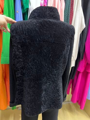 детские шапки с помпонами из натурального меха: Шуба, Кыска модель, Туркия, 3XL, 4XL — 2