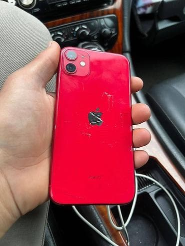 honor x: IPhone 11, Красный, 89 % — 2